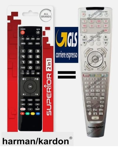 Telecomando compatibile harman - telecomando,